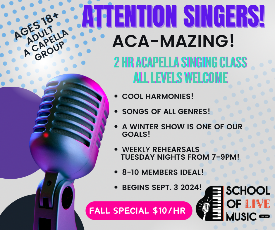 Acamazing Acapella Vocal Group Practice