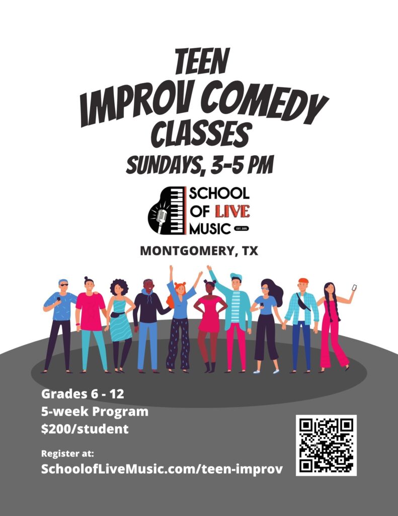 Teen Improv 4/5 week course
